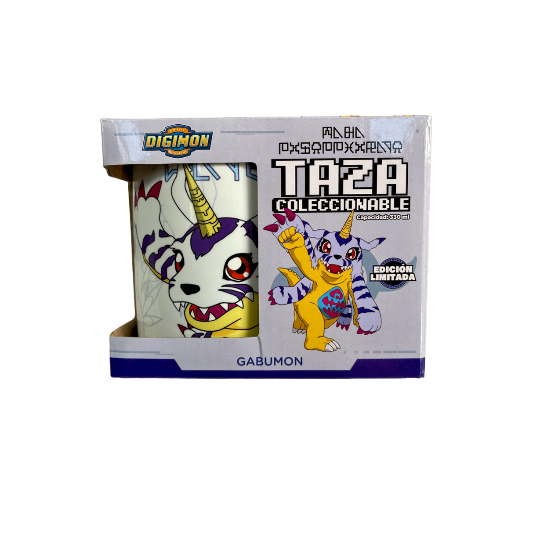 Taza GABUMON DIGIMON DIGITAL MONSTERS de 330ML - TOEI ANIMATION